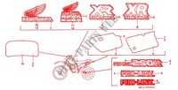 STICKERS ('84 '87) for Honda XR 250 R 1987