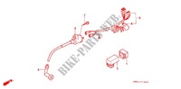WIRE HARNESS/BATTERY for Honda Z 50 R 1997
