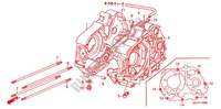CRANKCASE (C502/5/7) for Honda PRESS CUB 50 DELUXE 2002