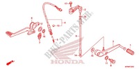 MAIN STAND   BRAKE PEDAL for Honda CB 1000 R 2014