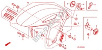STEERING STEM for Honda CBR 1000 RR FIREBLADE NOIRE 2011