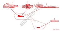 STICKERS (VT250CX/1/3/5/7) for Honda V TWIN MAGNA 250 2001