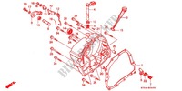 RIGHT CRANKCASE COVER for Honda XR 200 R 2001