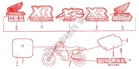 STICKERS ('85 '90) for Honda XR 80 1990