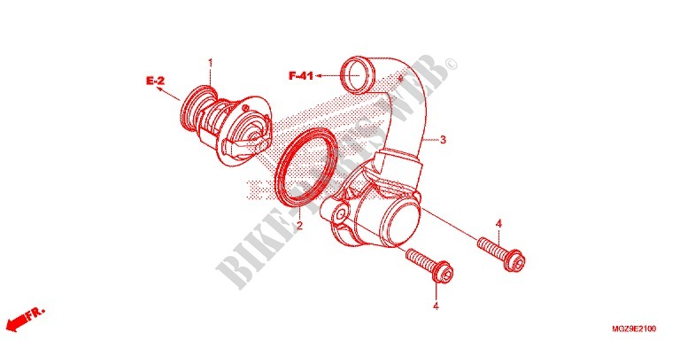 THERMOSTAT for Honda CB 500 X ABS 2013