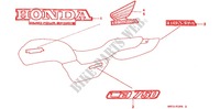 STICKERS (CB750LT/W/1) for Honda CB 750 Driving School 2001