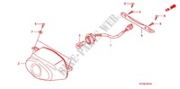 TAILLIGHT (2) for Honda CBF 125 STUNNER Front brake drum 2009
