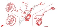LEFT CRANKCASE COVER   ALTERNATOR (2) for Honda CBF 125 STUNNER Front brake drum 2010