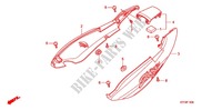 REAR COWL (1) for Honda CBF 125 STUNNER Front brake drum 2011