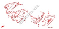 SIDE COVERS (1) for Honda CBF 125 STUNNER Front brake drum 2011