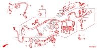 WIRE HARNESS (CARBURATEUR) for Honda CBF 125 STUNNER Front brake drum 2011