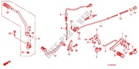 PEDAL   KICK (2) for Honda CBF 125 M STUNNER Front brake disk 2011