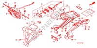 TAILLIGHT (CBR1000RR8,9/RA9) for Honda CBR 1000 RR HURRICANE ABS 2009