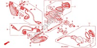 INDICATOR (2) for Honda CBR 1000 RR HURRICANE ABS REPSOL 2011