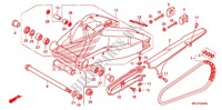 SWINGARM   CHAIN CASE for Honda CBR 1000 RR HURRICANE ABS REPSOL 2011