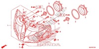 HEADLIGHT for Honda CBR 1000 RR SP ABS TRICOLOUR 2014