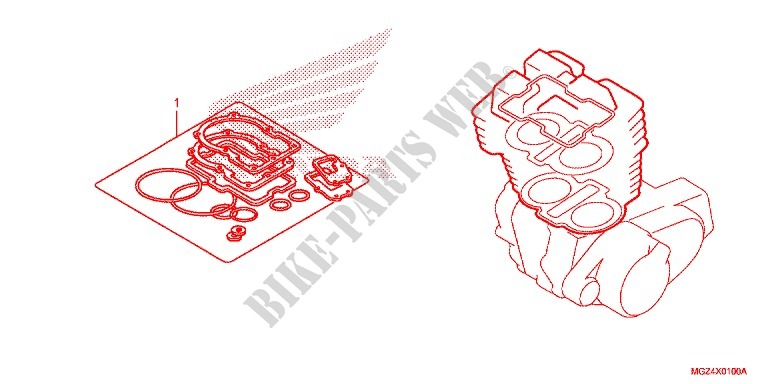 GASKET KIT for Honda CBR 500 R 2013