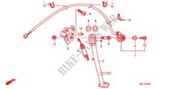 MAIN STAND   BRAKE PEDAL for Honda CBR 600 RR ABS 2011