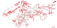 REAR FENDER   LICENSE PLATE LAMP for Honda CBR 600 RR ABS TRICOLOR 2013