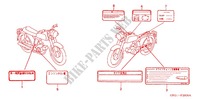 CAUTION LABEL (1) for Honda BENLY 50 SPECIAL 2004