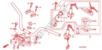 HANDLEBAR   TRIPLE CLAMP   STEERING STEM (KS/ES/ESD/EX) for Honda CG 150 TITAN Electric Start 2009
