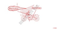 STICKERS for Honda REBEL 250 2013