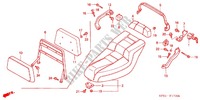 SINGLE SEAT (2) for Honda FUSION 250 SPECIAL EDITION 2005