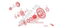 STARTER MOTOR CLUTCH for Honda CBF 600 FAIRING ABS 2010