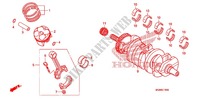 CRANKSHAFT for Honda CBF 600 FAIRING ABS 2012