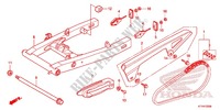 SWING ARM (CBR125RW'07,'08,'09,'10) for Honda CBR 125 2009