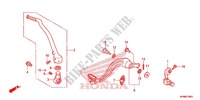 KICK STARTER ARM   BRAKE PEDAL   GEAR LEVER for Honda CRF 250 R 2014