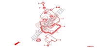 CYLINDER HEAD COVER for Honda CRF 250 R 2014
