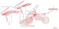 STICKERS for Honda CRF 250 R 2016