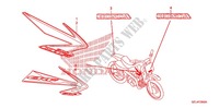 STICKERS ('08/'09) for Honda CRF 50 2009