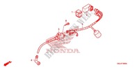 WIRE HARNESS/BATTERY for Honda CRF 50 2009
