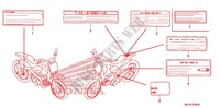 CAUTION LABEL (1) for Honda CRF 50 2011