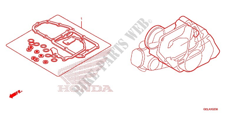GASKET KIT for Honda CRF 50 2011