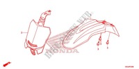 FRONT FENDER for Honda CRF 50 2013