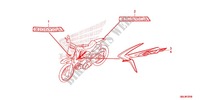 STICKERS (1) for Honda CRF 50 2013