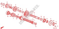 GEARBOX for Honda CRF 50 2013