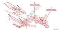 STICKERS ('06/'07) for Honda CRF 70 2006