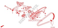 SWINGARM   CHAIN CASE for Honda CRF 70 2009