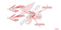 STICKERS (1) for Honda CRF 80 2013
