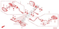 INDICATOR (2) for Honda CB 125 F 2020