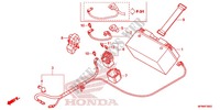 TOOLS   BATTERY BOX for Honda CB 1000 R ABS BLACK 2011