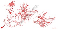 FLOOR PANEL   SIDE SKIRT for Honda BENLY 50 PRO 2012