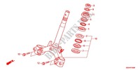 STEERING STEM for Honda SUPER CUB 50 2012