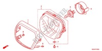 HEADLIGHT for Honda SUPER CUB 50 -XJ- 2012
