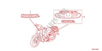 STICKERS for Honda SUPER CUB 50 -XJ- 2012