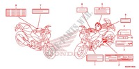 CAUTION LABEL (1) for Honda NC 700 ABS 2012